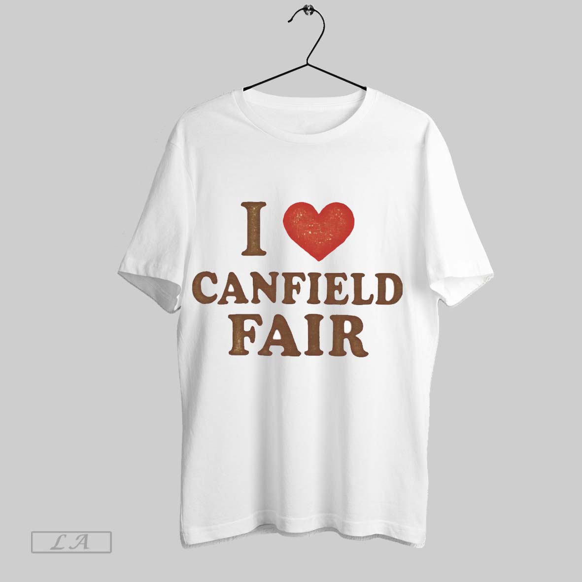Original I Love Canfield Fair 25 White Poster Unisex T-shirt, Sweatshirt, Hoodie, Long Sleeve Tee - T-Shirt, Sweatshirt, Hoodie