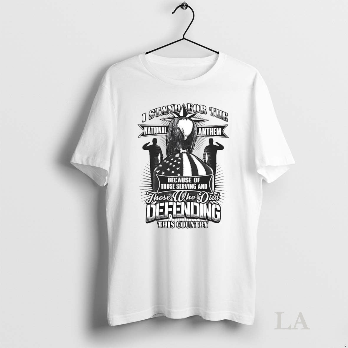 Original I Stand For The National Anthem Those Who Died Defending This Country Veteran Unisex T-shirt, Sweatshirt, Hoodie, Long Sleeve Tee - T-Shirt, Sweatshirt, Hoodie