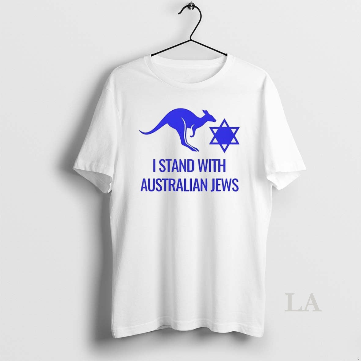 Original I Stand With Australian Jews For Bondi Australia Kangaroo Logo - T-Shirt, Sweatshirt, Hoodie