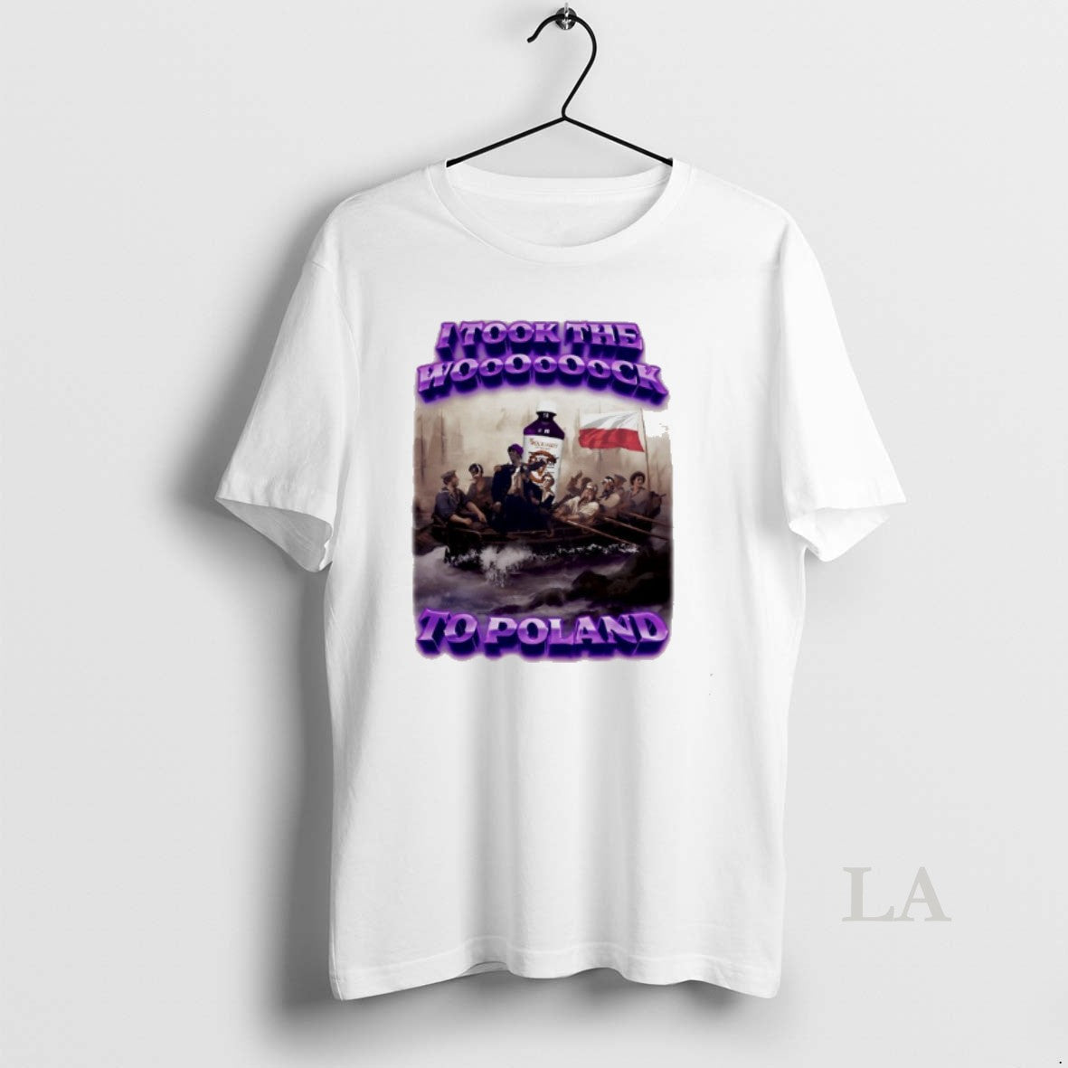 Original I Took The Wooooooock To Poland 90s Bootleg Unisex T-shirt, Sweatshirt, Hoodie, Long Sleeve Tee - T-Shirt, Sweatshirt, Hoodie