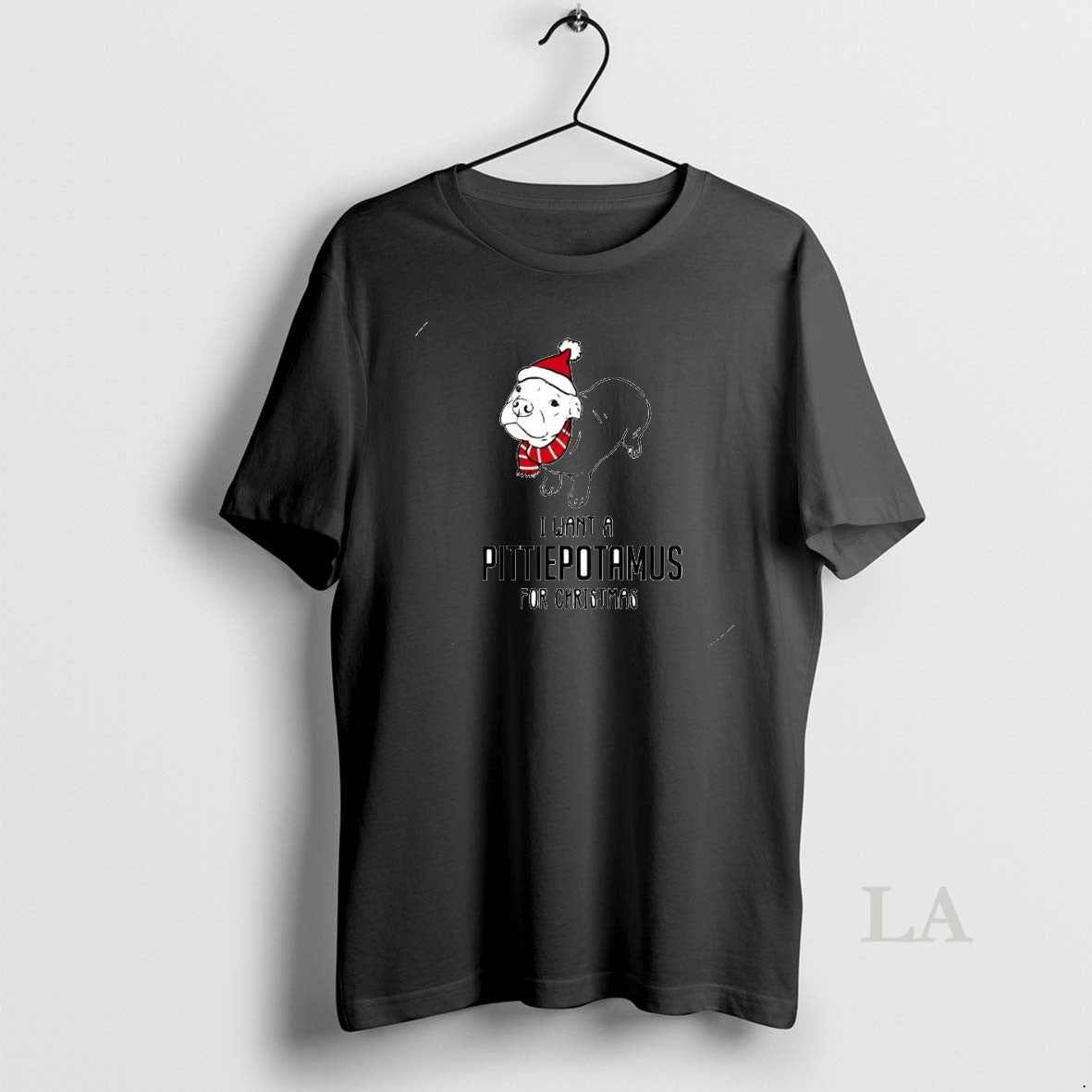 Original I Want A Pittiepotamus For Christmas - T-Shirt, Sweatshirt, Hoodie