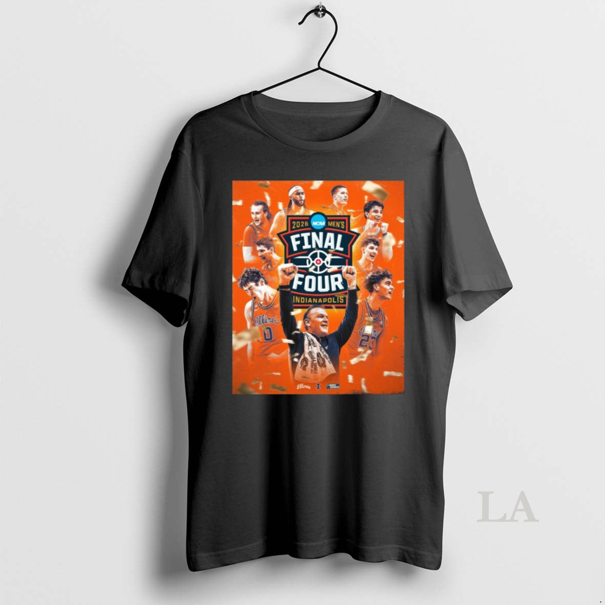 Original Illinois Fighting Illini 2026 Ncaa Mens Final Four In Unisex T-shirt, Sweatshirt, Hoodie, Long Sleeve Tee - T-Shirt, Sweatshirt, Hoodie