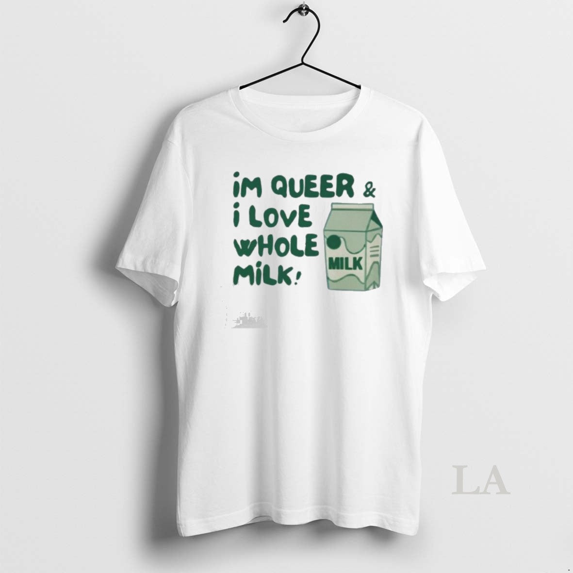 Original Im Queer And I Love Whole Milk Unisex T-shirt, Sweatshirt, Hoodie, Long Sleeve Tee - T-Shirt, Sweatshirt, Hoodie