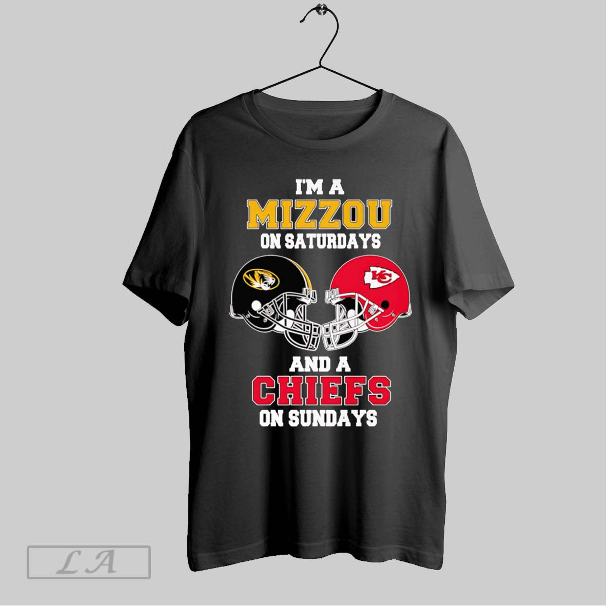Original Im A Mizzou On Saturdays And A Chiefs On Sundays Unisex T-shirt, Sweatshirt, Hoodie, Long Sleeve Tee - T-Shirt, Sweatshirt, Hoodie
