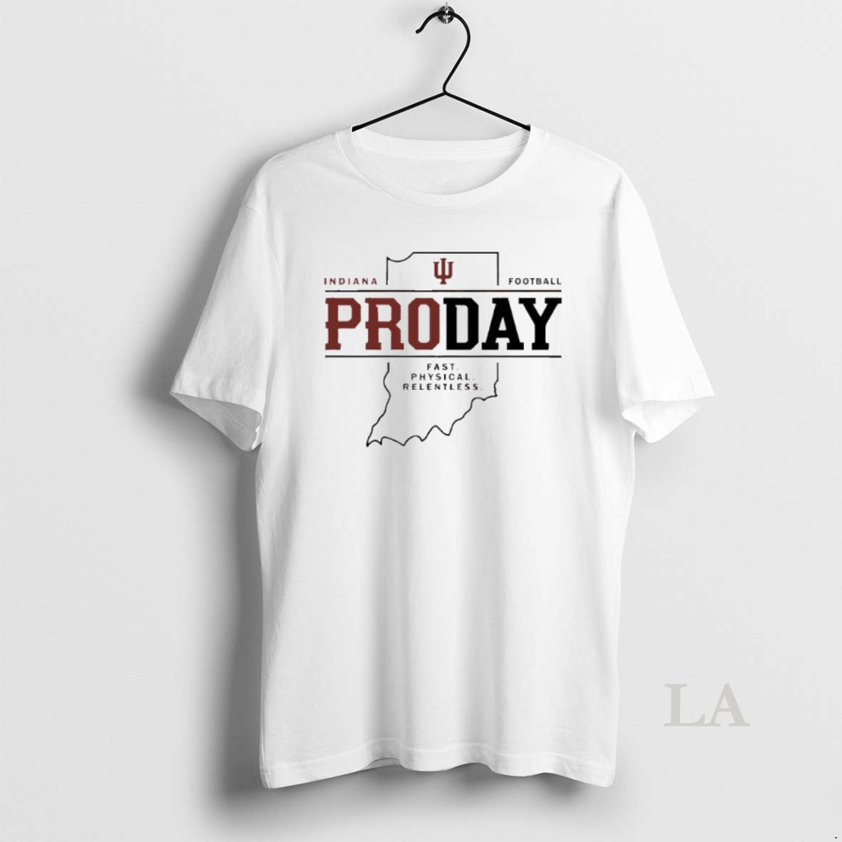 Original Indianas Heisman Trophy Wearing Pro Day Fast Physical Relentless Unisex T-shirt, Sweatshirt, Hoodie, Long Sleeve Tee - T-Shirt, Sweatshirt, Hoodie