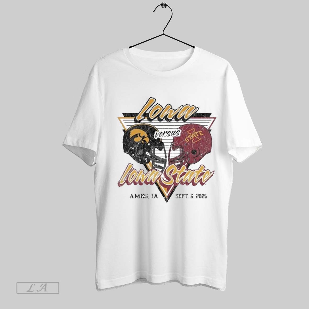 Original Iowa State Cyclones Vs Iowa Hawkeyes 2025 Gameday Ames Ia Unisex T-shirt, Sweatshirt, Hoodie, Long Sleeve Tee - T-Shirt, Sweatshirt, Hoodie