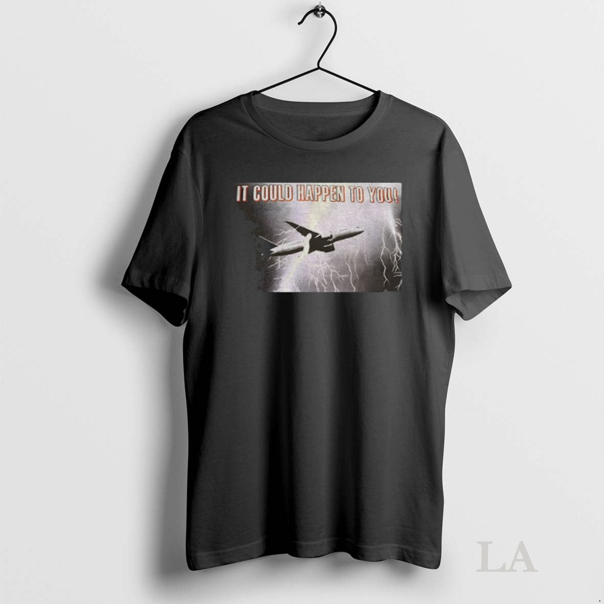 Original It Could Happen To You Plane Lightning Vintage Unisex T-shirt, Sweatshirt, Hoodie, Long Sleeve Tee - T-Shirt, Sweatshirt, Hoodie