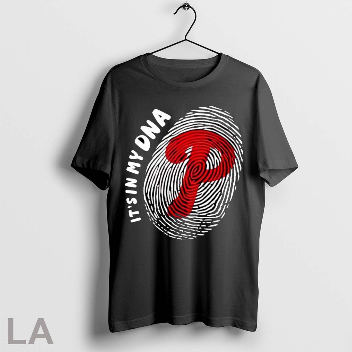 Original Its In My Dna Philadelphia Phillies P Logo Fingerprint Fan Unisex T-shirt, Sweatshirt, Hoodie, Long Sleeve Tee - T-Shirt, Sweatshirt, Hoodie