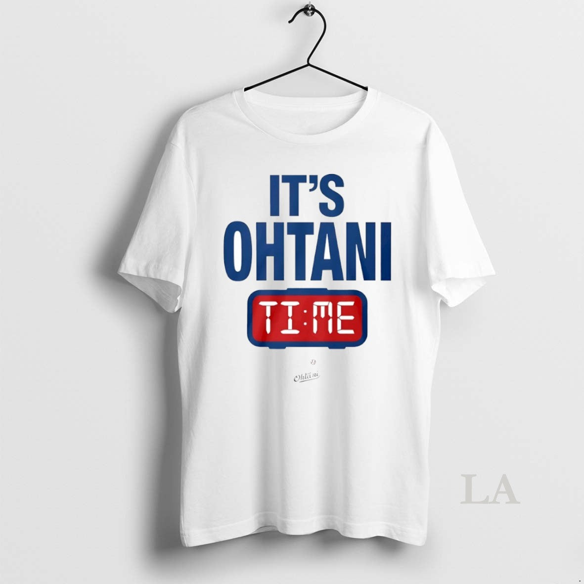 Original Its Ohtani Time Los Angeles Dodgers Circle - T-Shirt, Sweatshirt, Hoodie