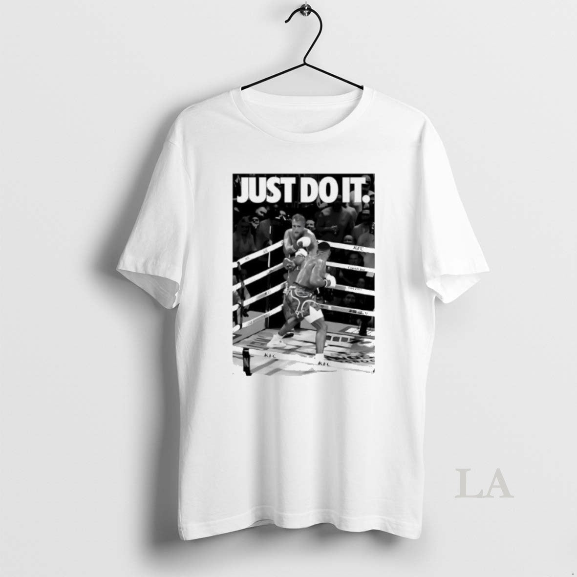 Original Jake Paul And Anthony Joshua Just Do It Boxing Match Image - T-Shirt, Sweatshirt, Hoodie