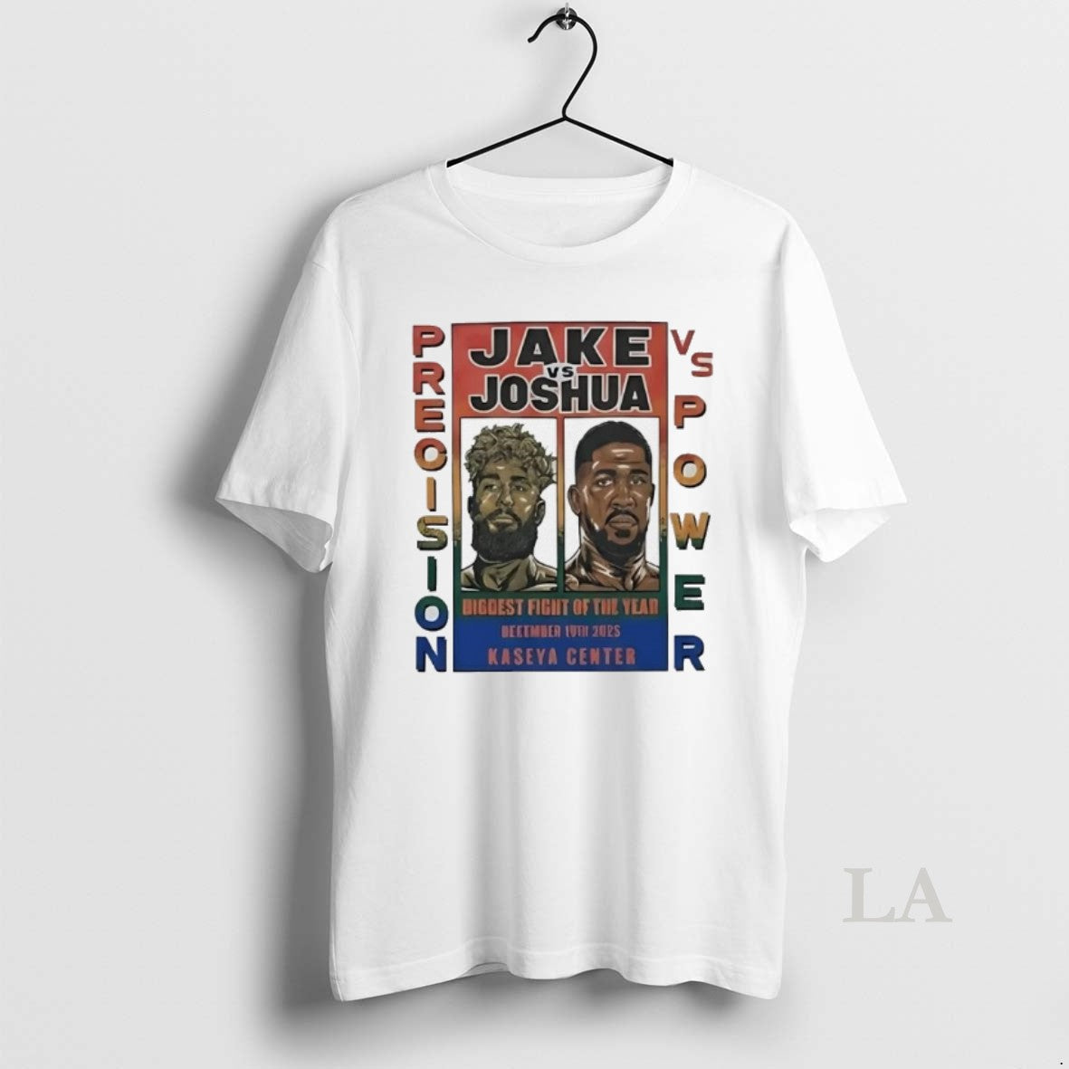Original Jake Paul Vs Anthony Joshua Precision Vs Power Biggest Fight Of The Year 2025 - T-Shirt, Sweatshirt, Hoodie