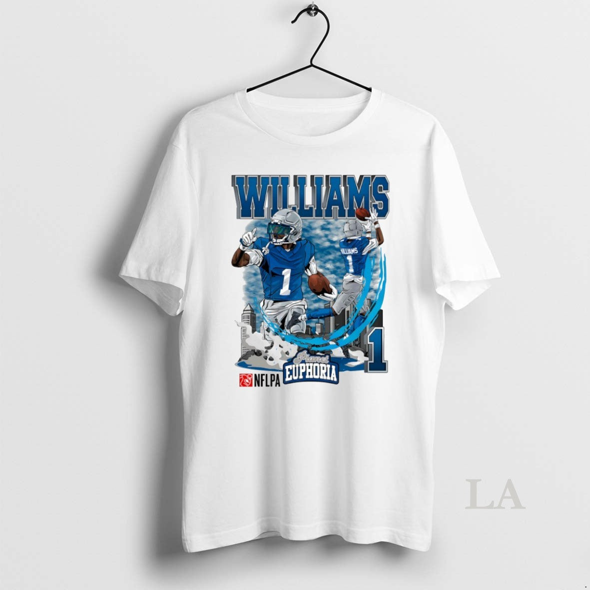 Original Jameson Williams 1 Detroit Lions Football Comic Circle - T-Shirt, Sweatshirt, Hoodie