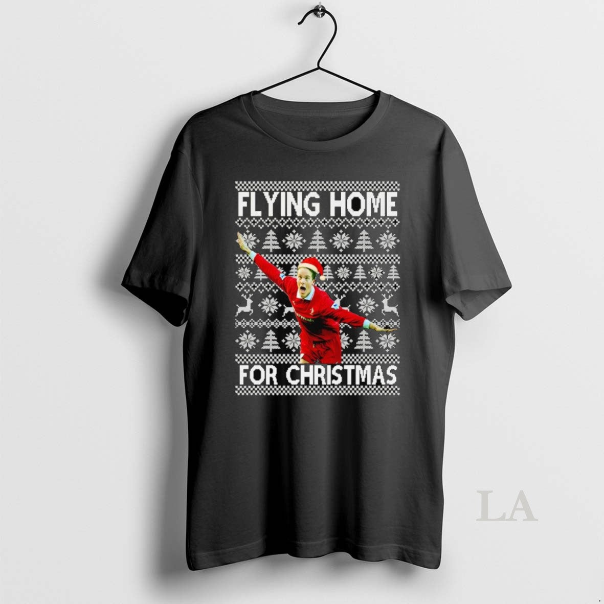 Original Jan Aage Fjortoft Swindon Town Fc Flying Home For Christmas - T-Shirt, Sweatshirt, Hoodie