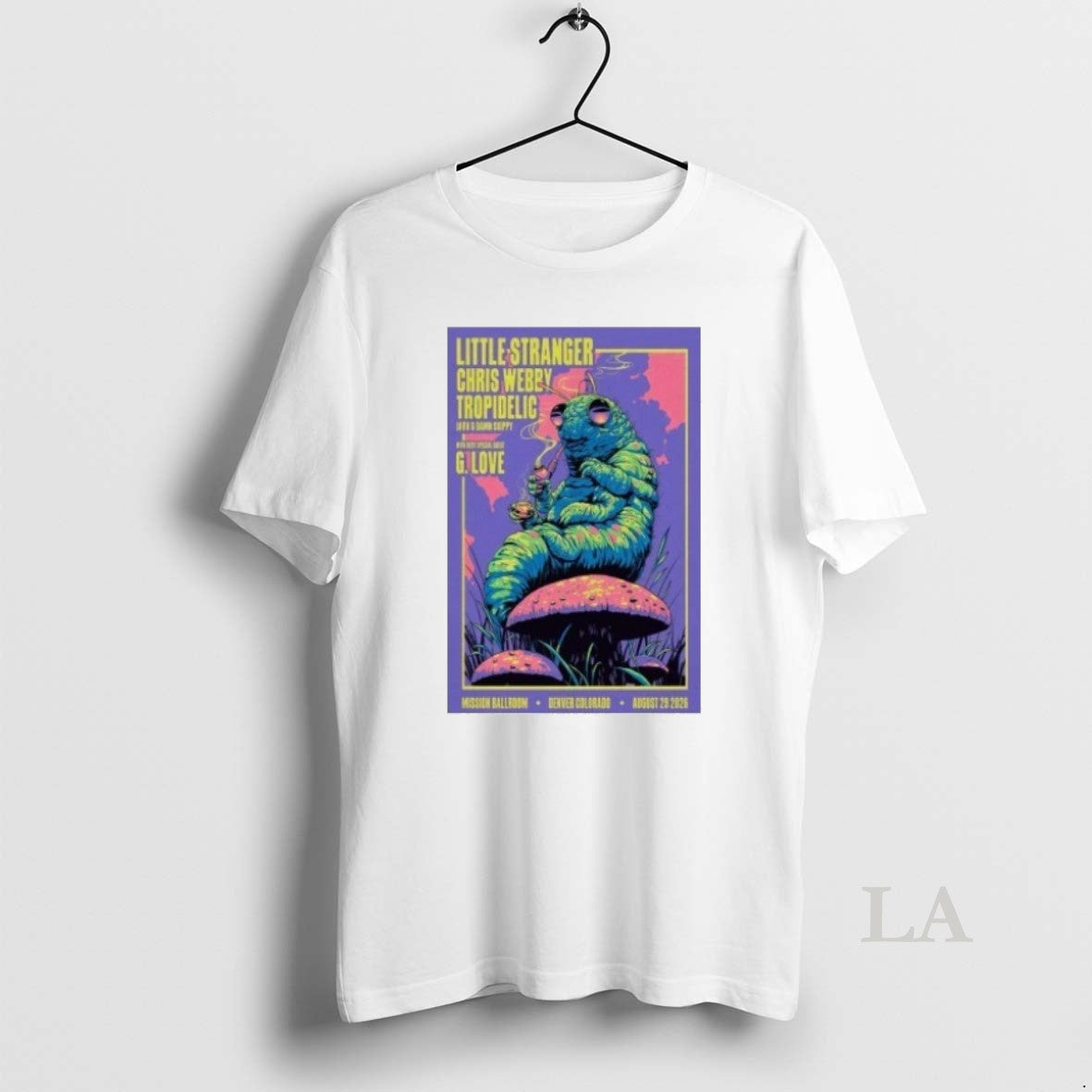 Original Jarv Little Stranger Mission Ballroom 2026 08 29 Unisex T-shirt, Sweatshirt, Hoodie, Long Sleeve Tee - T-Shirt, Sweatshirt, Hoodie