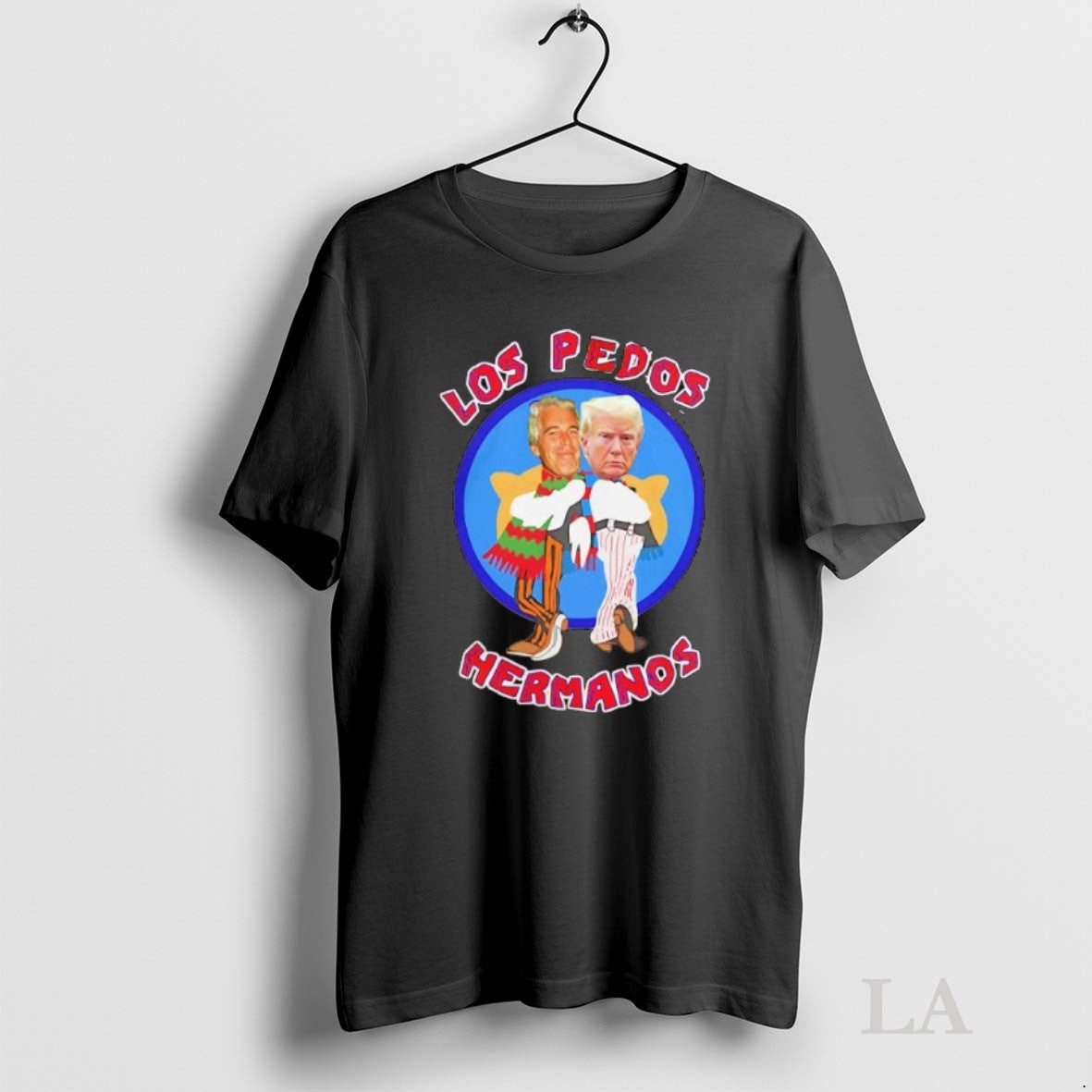 Original Jeffrey Epstein And Donald Trump Los Pedos Hermanos Parody Los Pollos Hermanos Unisex T-shirt, Sweatshirt, Hoodie, Long Sleeve Tee - T-Shirt, Sweatshirt, Hoodie