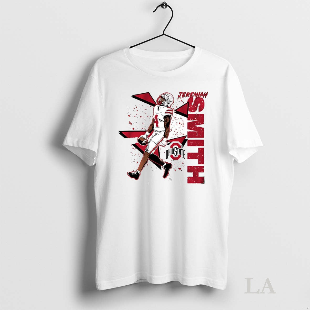 Original Jeremiah Smith Shout 90s Style Ohio State Football Unisex T-shirt, Sweatshirt, Hoodie, Long Sleeve Tee - T-Shirt, Sweatshirt, Hoodie