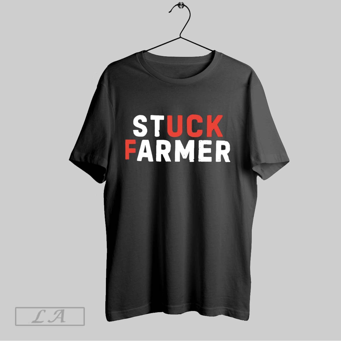 Original Jeremy Clarkson Wearing Stuck Farmer Unisex T-shirt, Sweatshirt, Hoodie, Long Sleeve Tee - T-Shirt, Sweatshirt, Hoodie
