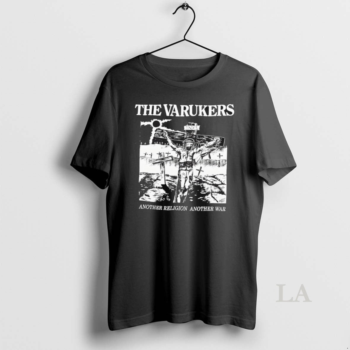 Original Jesus The Varukers Another Religion Another War Unisex T-shirt, Sweatshirt, Hoodie, Long Sleeve Tee - T-Shirt, Sweatshirt, Hoodie