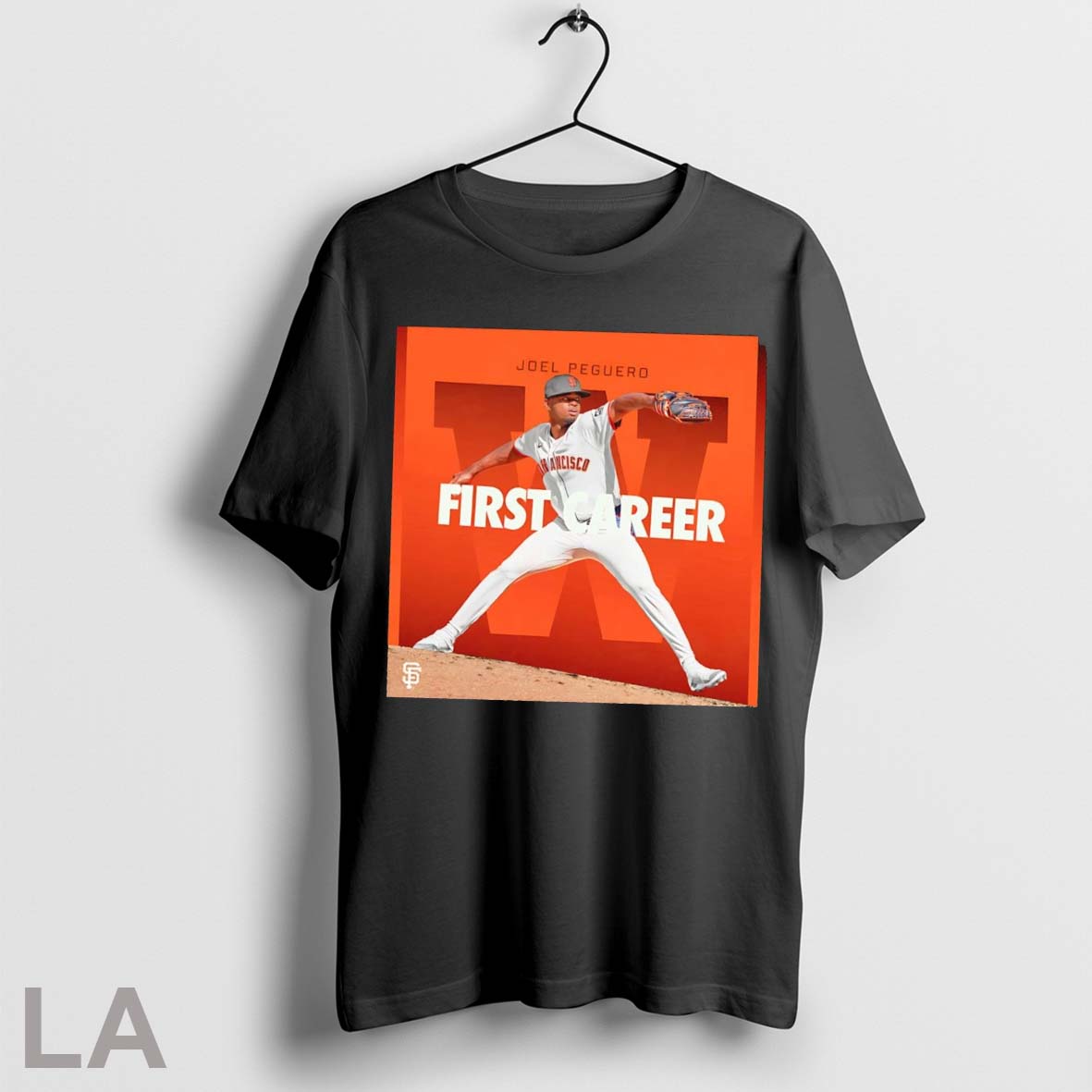 Original Joel Peguero First Career Sf Giants Unisex T-shirt, Sweatshirt, Hoodie, Long Sleeve Tee - T-Shirt, Sweatshirt, Hoodie