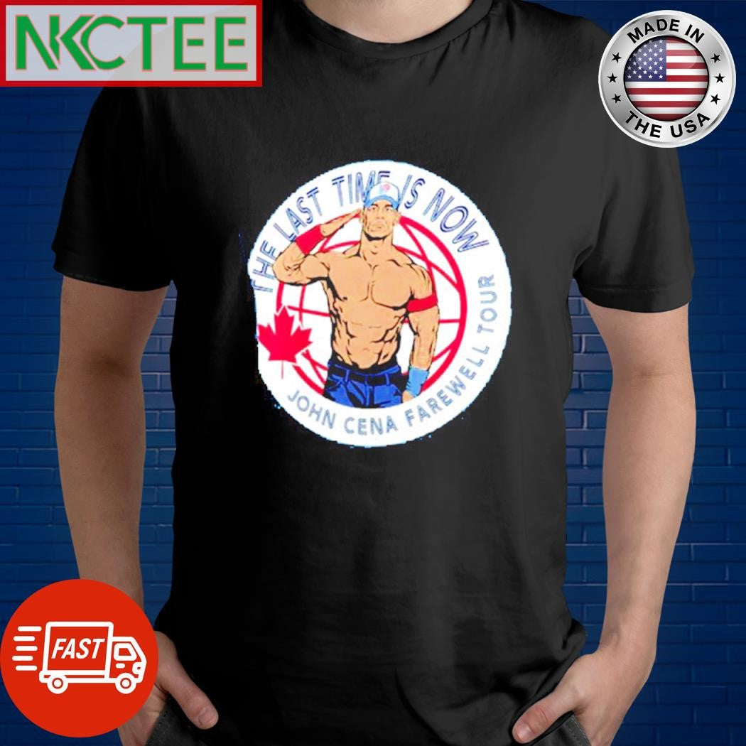 Original John Cena Farewell Tour 2025 Toronto shirt Unisex T-shirt, Sweatshirt, Hoodie, Long Sleeve Tee - T-Shirt, Sweatshirt, Hoodie
