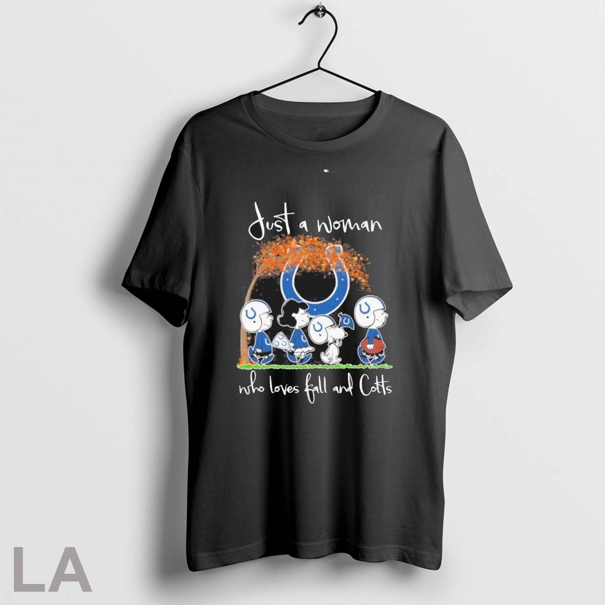 Original Just A Woman Who Loves Fall And Indianapolis Colts X The Peanuts Walking Unisex T-shirt, Sweatshirt, Hoodie, Long Sleeve Tee - T-Shirt, Sweatshirt, Hoodie