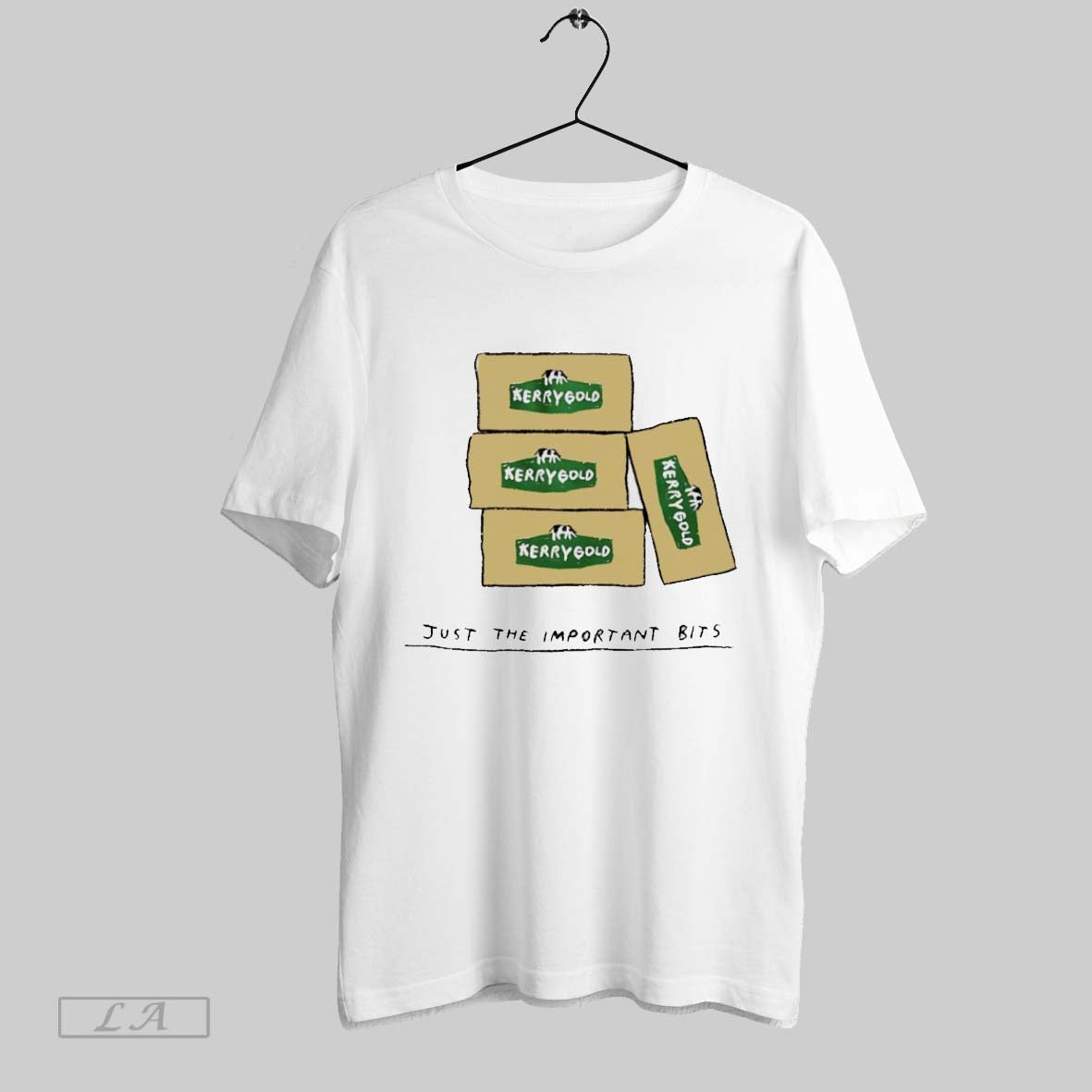 Original Just The Important Bits Kerrygold Unisex T-shirt, Sweatshirt, Hoodie, Long Sleeve Tee - T-Shirt, Sweatshirt, Hoodie