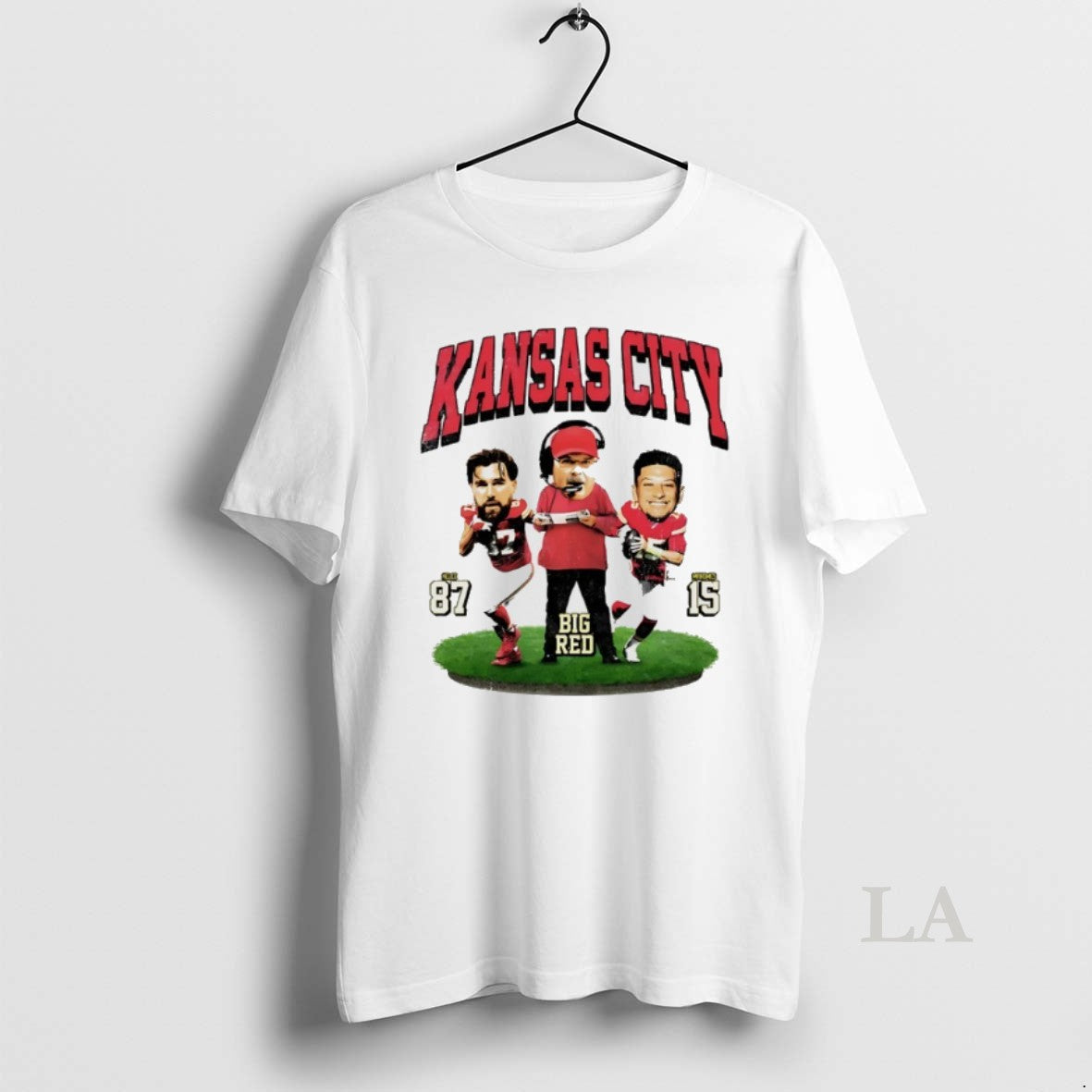 Original Kansas City Big Head Patrick Mahomes Travis Kelce And Andy Reid Unisex T-shirt, Sweatshirt, Hoodie, Long Sleeve Tee - T-Shirt, Sweatshirt, Hoodie