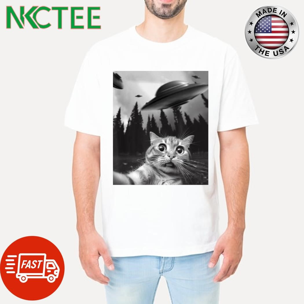 Original Keith Hernandez Wearing Cat Selfie With Ufos Shirt Unisex T-shirt, Sweatshirt, Hoodie, Long Sleeve Tee - T-Shirt, Sweatshirt, Hoodie