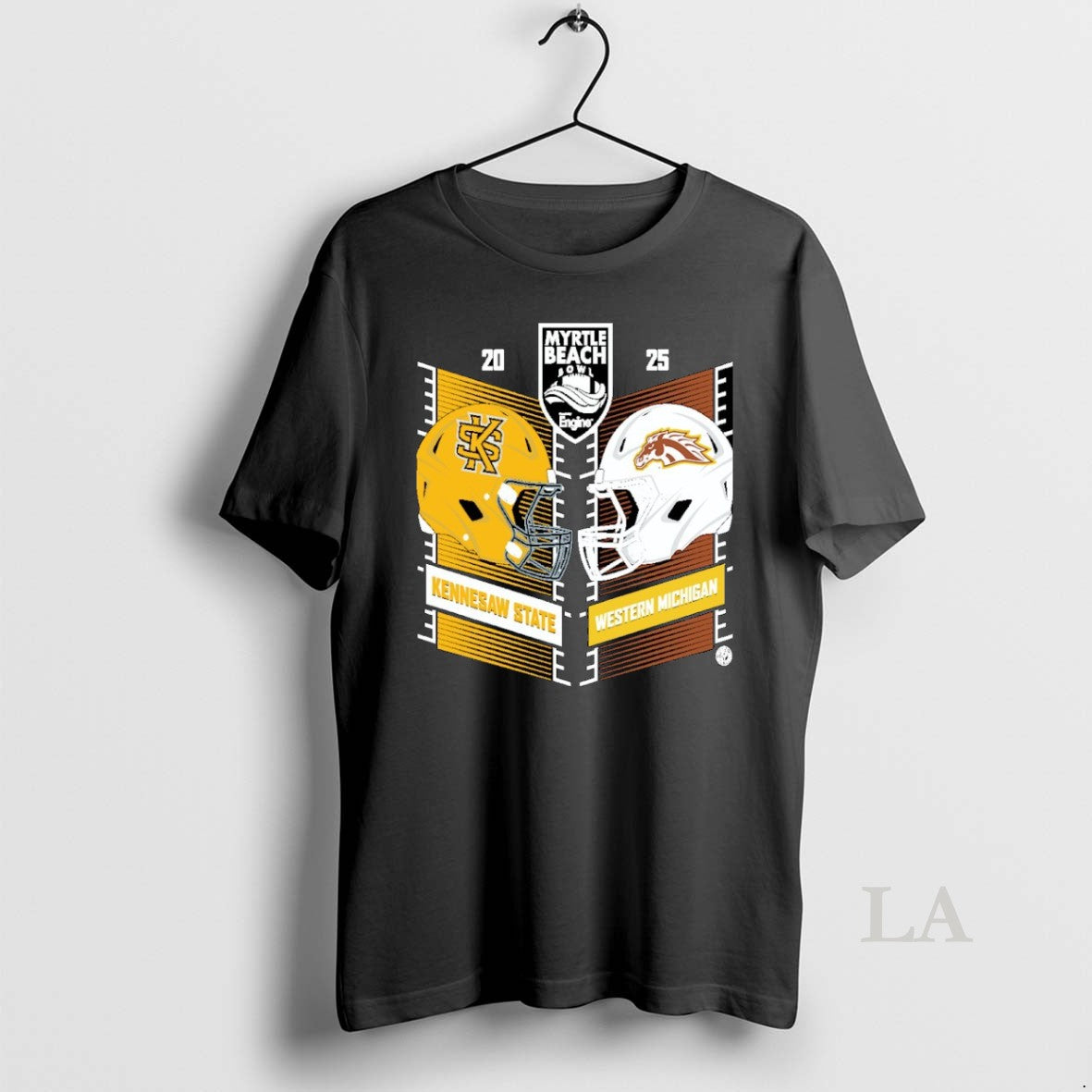 Original Kennesaw State Owls Vs Western Michigan Broncos Myrtle Beach Bowl 2025 H2h - T-Shirt, Sweatshirt, Hoodie