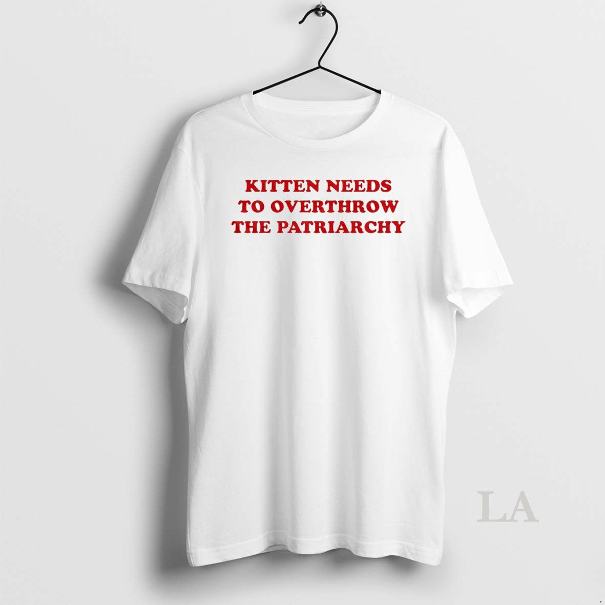 Original Kitten Needs To Overthrow The Patriarchy Circle - T-Shirt, Sweatshirt, Hoodie