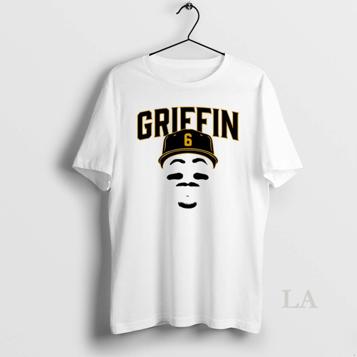 Original Konnor Griffin 6 Pittsburgh Pirates Baseball Blank Face 2026 Unisex T-shirt, Sweatshirt, Hoodie, Long Sleeve Tee - T-Shirt, Sweatshirt, Hoodie