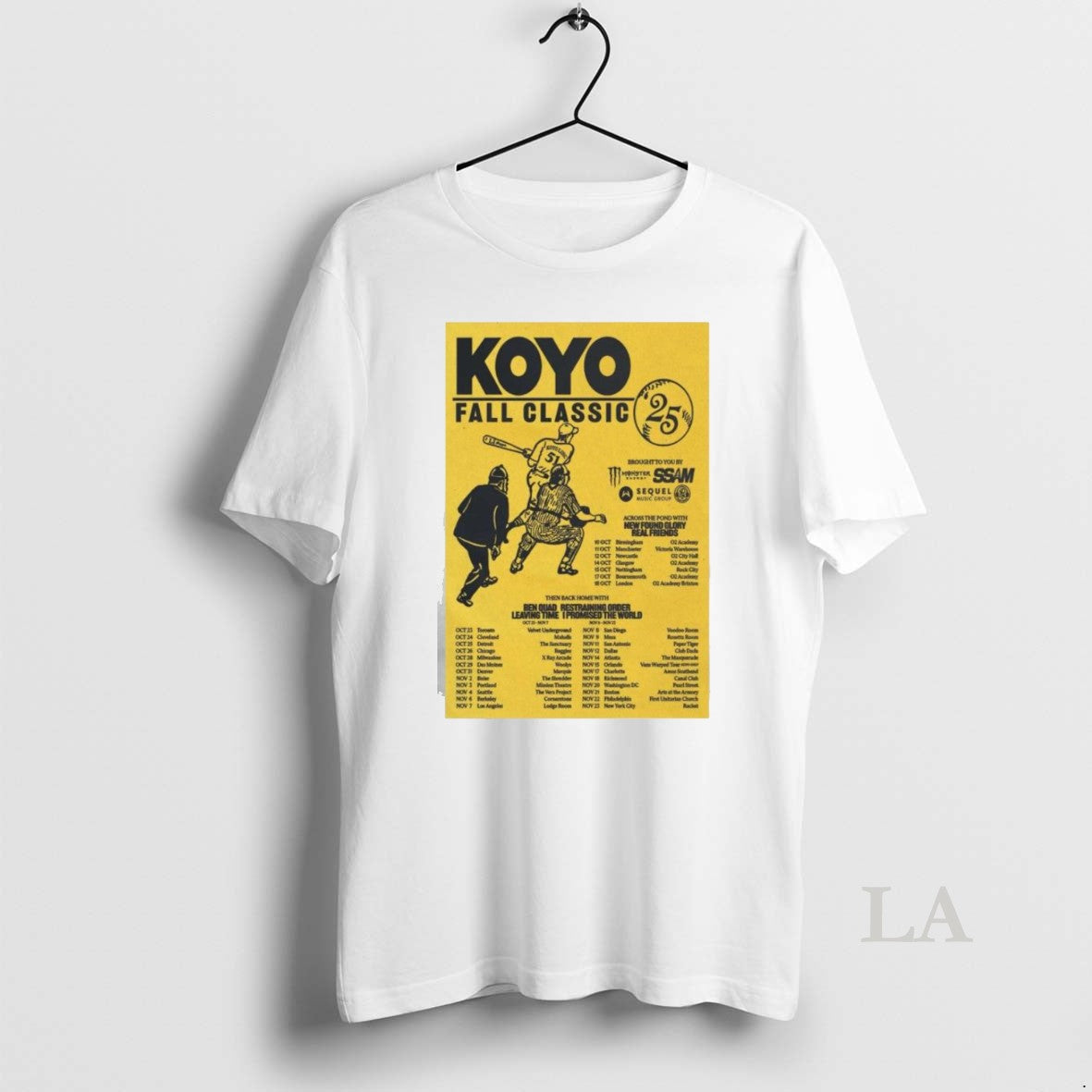 Original Koyo Fall Classic Tour 2025 Unisex T-shirt, Sweatshirt, Hoodie, Long Sleeve Tee - T-Shirt, Sweatshirt, Hoodie