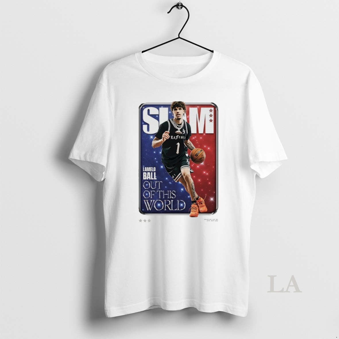 Original Lamelo Ball Charlotte Hornets Out Of This World Slam Cover Unisex T-shirt, Sweatshirt, Hoodie, Long Sleeve Tee - T-Shirt, Sweatshirt, Hoodie