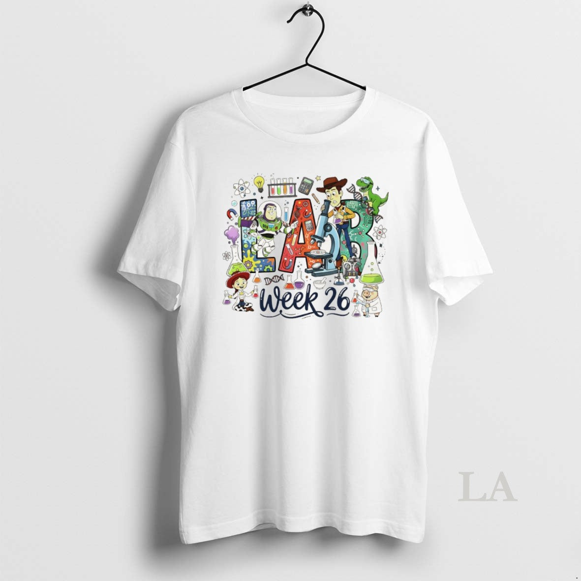 Original Lab Story Lab Week 2026 Medical Laboratory Week Cartoon Unisex T-shirt, Sweatshirt, Hoodie, Long Sleeve Tee - T-Shirt, Sweatshirt, Hoodie