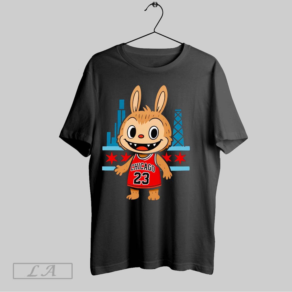 Original Labubu Chicago Bulls Basketball Unisex T-shirt, Sweatshirt, Hoodie, Long Sleeve Tee - T-Shirt, Sweatshirt, Hoodie