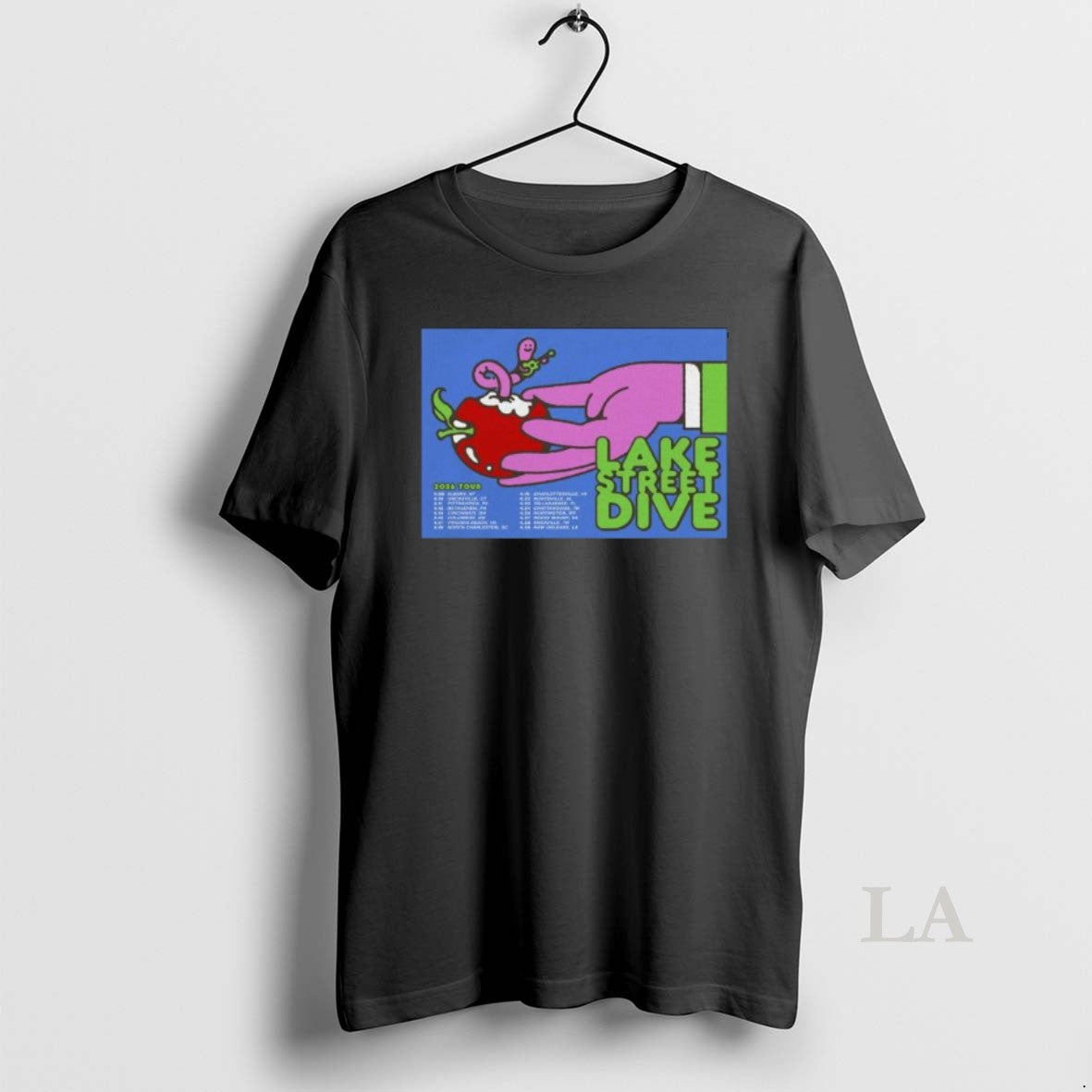 Original Lake Street Dive Spring 2026 Tour Unisex T-shirt, Sweatshirt, Hoodie, Long Sleeve Tee - T-Shirt, Sweatshirt, Hoodie