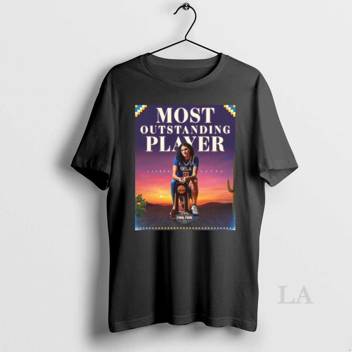 Original Lauren Betts Ucla Bruins 2026 Most Outstanding Player Unisex T-shirt, Sweatshirt, Hoodie, Long Sleeve Tee - T-Shirt, Sweatshirt, Hoodie
