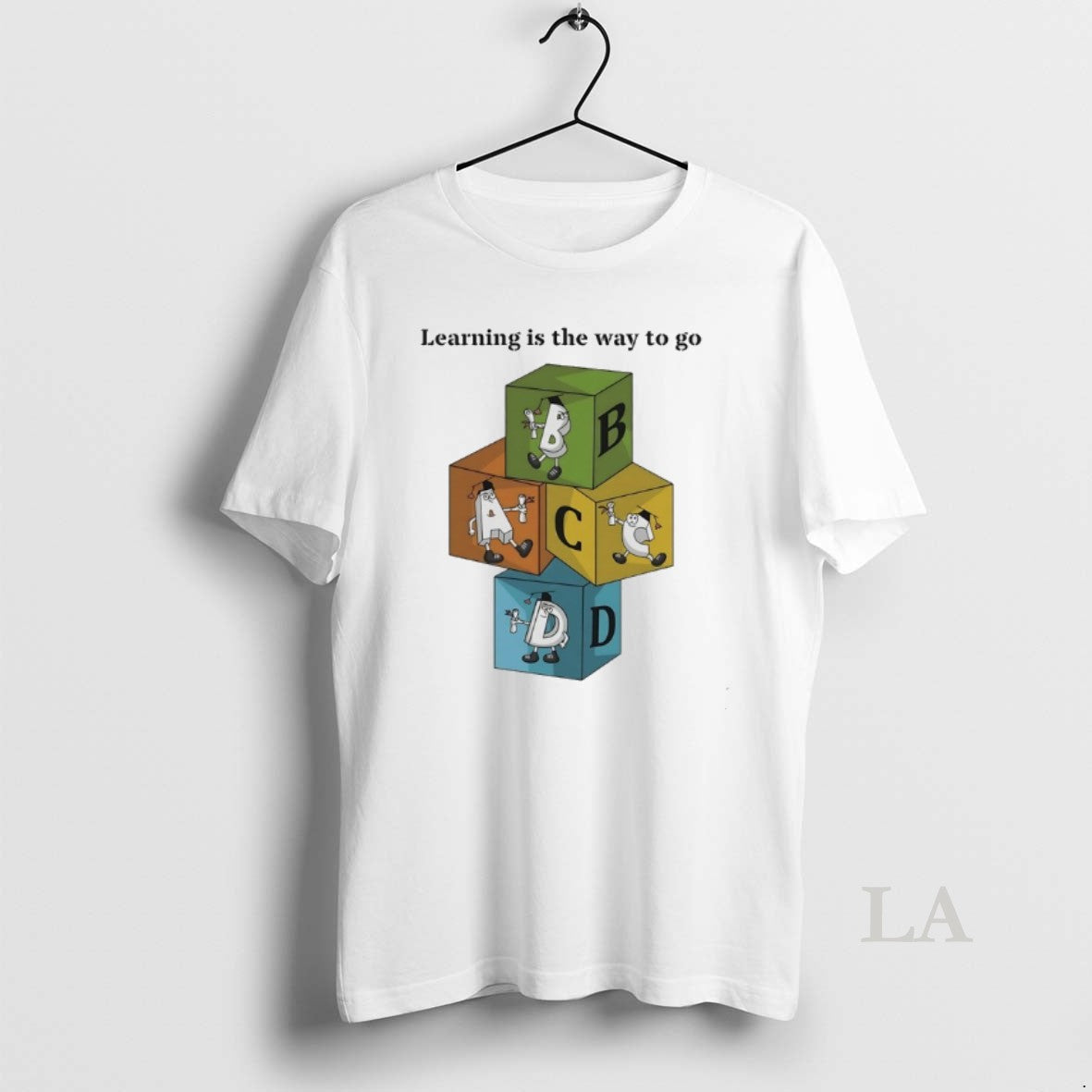 Original Learning Is The Weay To Go Abcd Unisex T-shirt, Sweatshirt, Hoodie, Long Sleeve Tee - T-Shirt, Sweatshirt, Hoodie