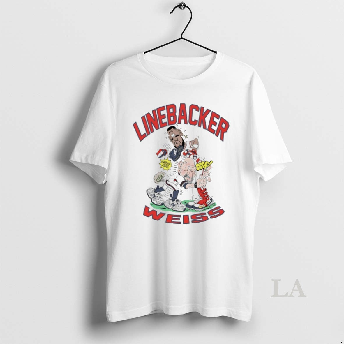Original Linebacker Style Walt Weiss Vs Jorge Soler Caricature Unisex T-shirt, Sweatshirt, Hoodie, Long Sleeve Tee - T-Shirt, Sweatshirt, Hoodie