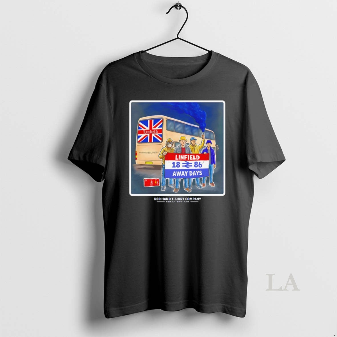 Original Linfield Away Days Uk Flag Unisex T-shirt, Sweatshirt, Hoodie, Long Sleeve Tee - T-Shirt, Sweatshirt, Hoodie