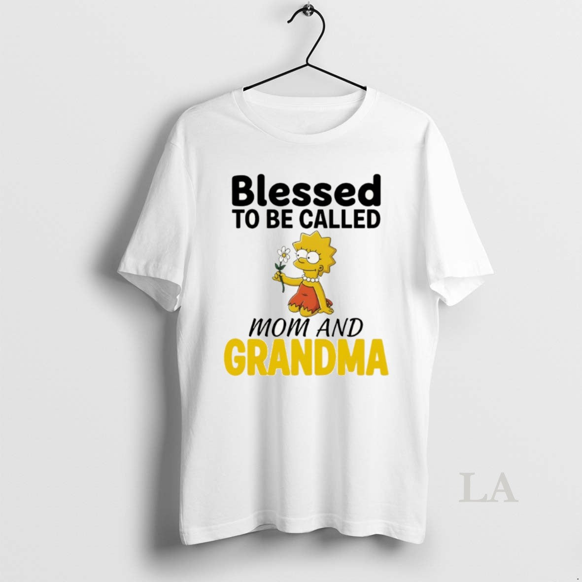 Original Lisa Blessed To Be Called Mom And Grandma Unisex T-shirt, Sweatshirt, Hoodie, Long Sleeve Tee - T-Shirt, Sweatshirt, Hoodie