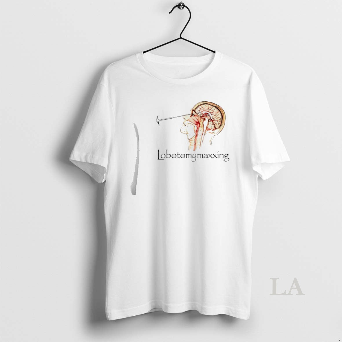 Original Lobotomymaxxing Graphic Unisex T-shirt, Sweatshirt, Hoodie, Long Sleeve Tee - T-Shirt, Sweatshirt, Hoodie