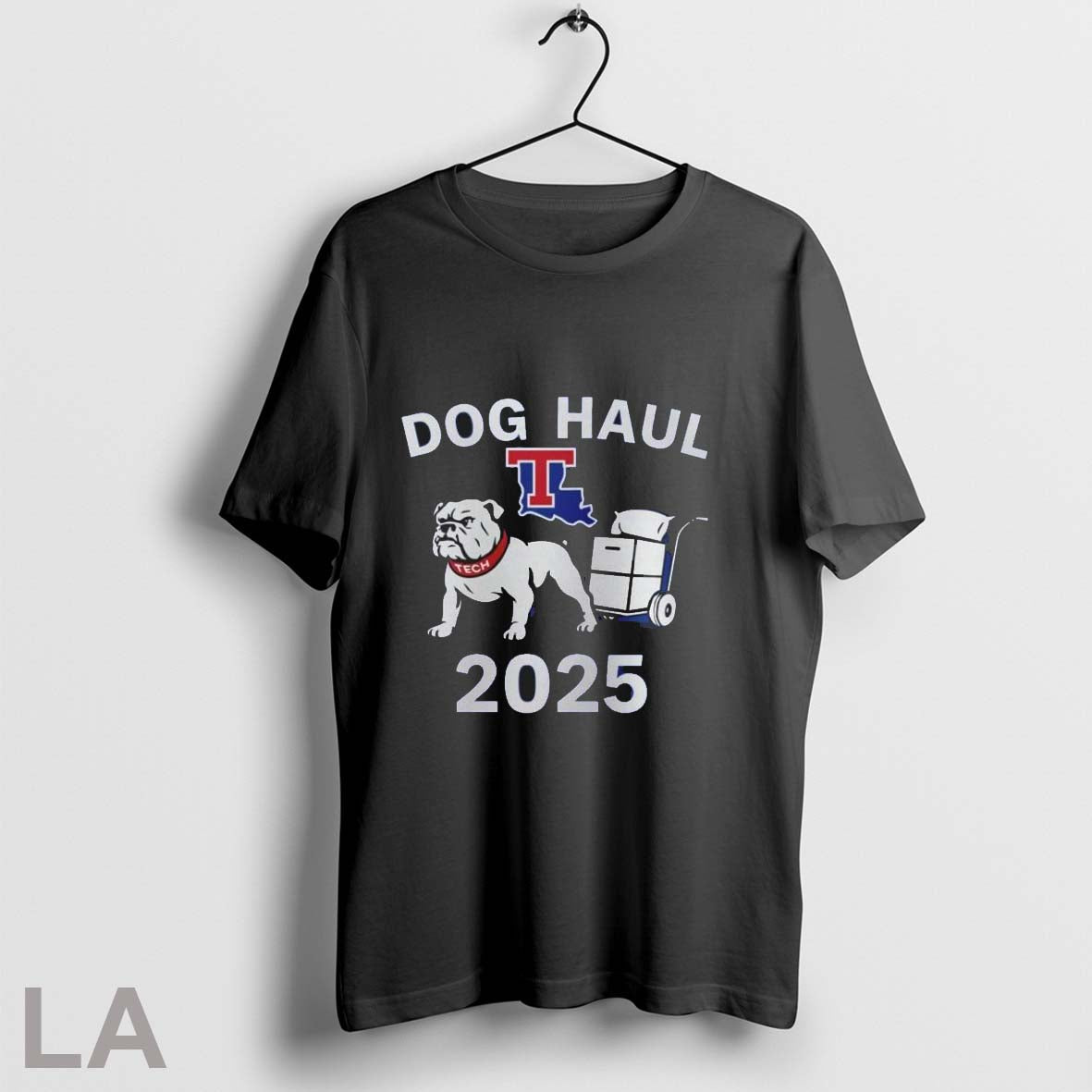 Original Louisiana Tech Bulldogs Dog Haul 2025 Unisex T-shirt, Sweatshirt, Hoodie, Long Sleeve Tee - T-Shirt, Sweatshirt, Hoodie