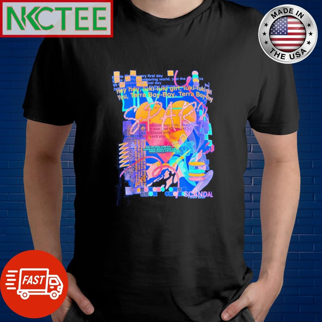 Original Love Spark Joy Scandal Tour 2025 heart shirt Unisex T-shirt, Sweatshirt, Hoodie, Long Sleeve Tee - T-Shirt, Sweatshirt, Hoodie