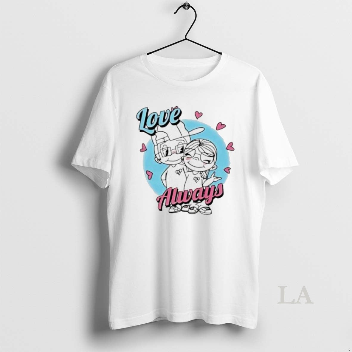 Original Love Always Cute Cartoon Character Hug Womens - T-Shirt, Sweatshirt, Hoodie