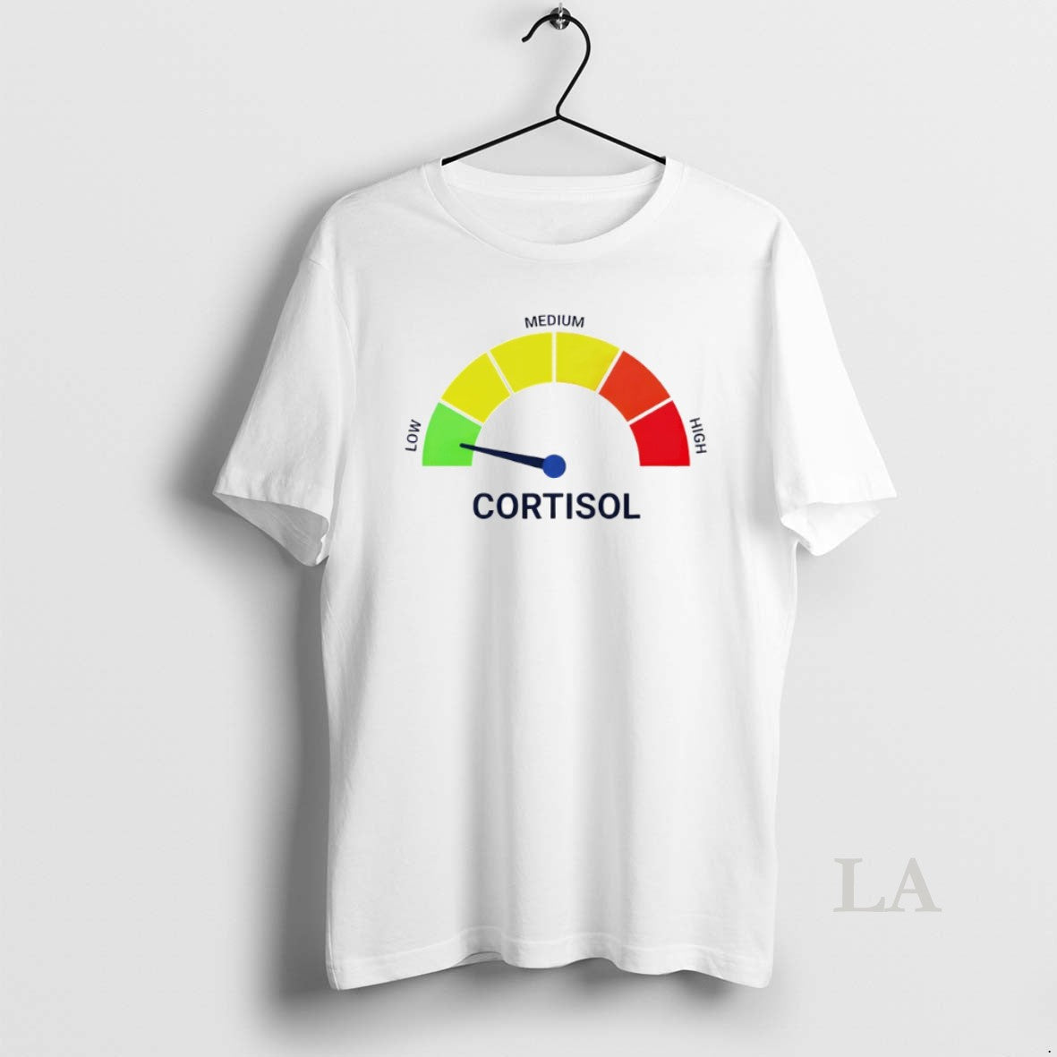 Original Low Cortisol Medium High Unisex T-shirt, Sweatshirt, Hoodie, Long Sleeve Tee - T-Shirt, Sweatshirt, Hoodie