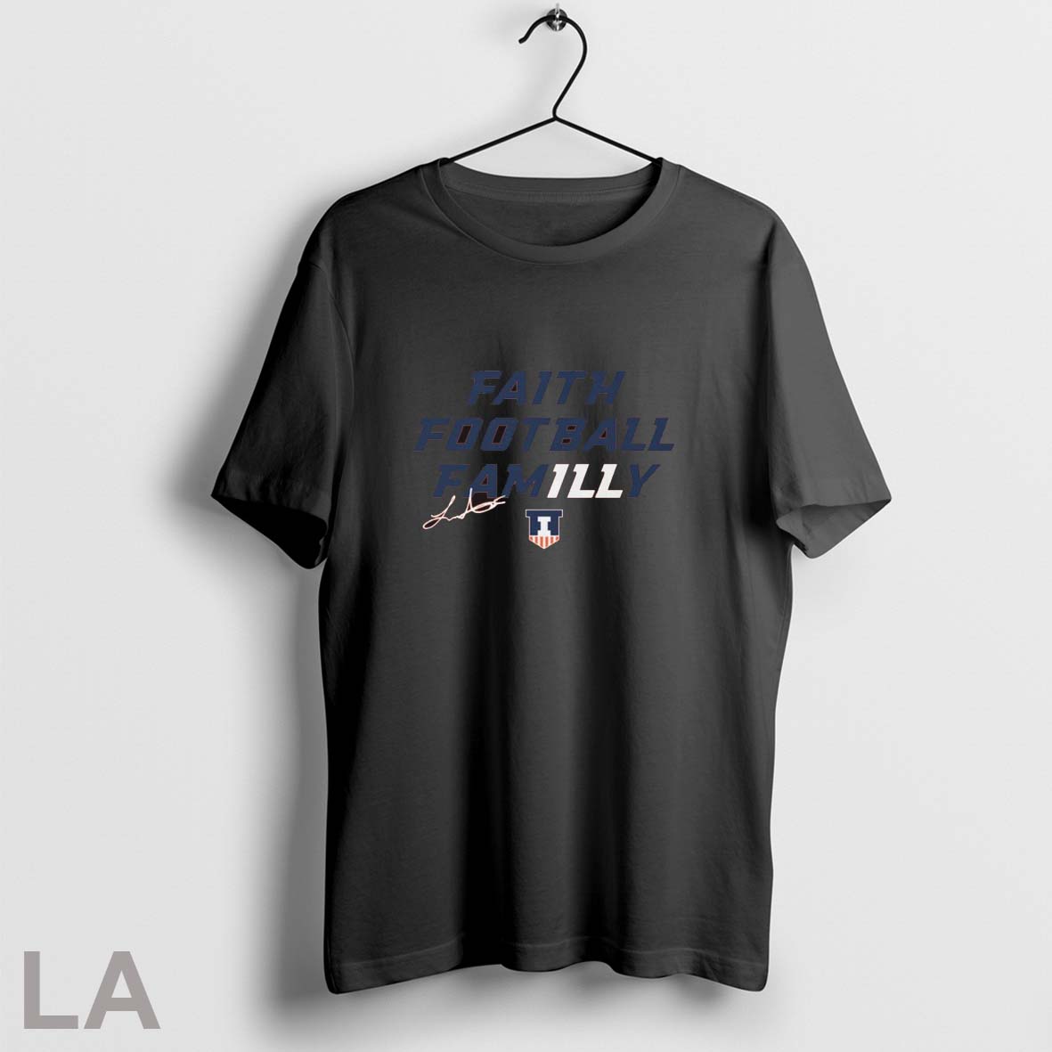Original Luke Altmyer Faith Football Familly Illinois Fighting Illini Football Ncaa Signature - T-Shirt, Sweatshirt, Hoodie