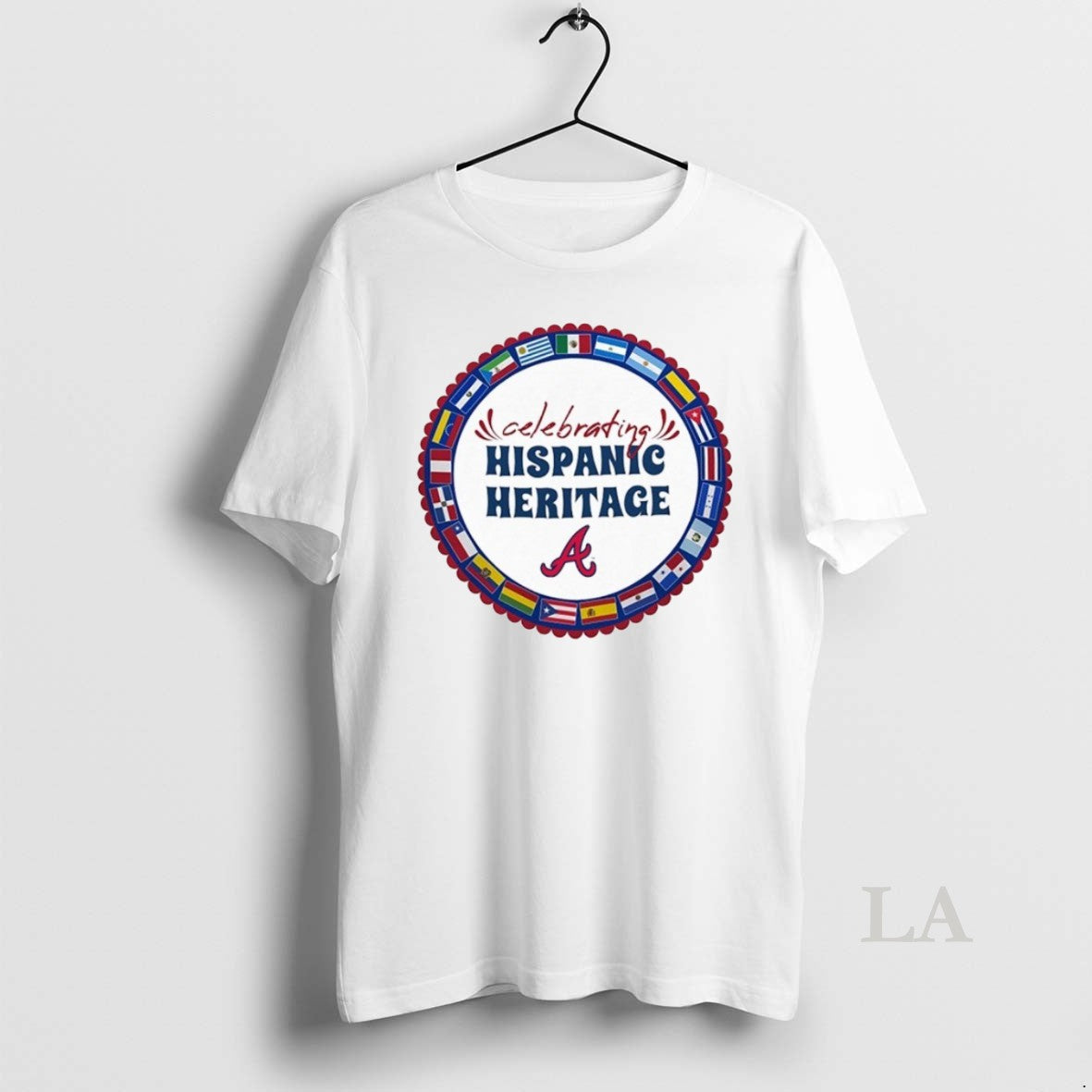 Original Mlb Atlanta Braves Starter Celebrating Hispanic Heritage Unisex T-shirt, Sweatshirt, Hoodie, Long Sleeve Tee - T-Shirt, Sweatshirt, Hoodie