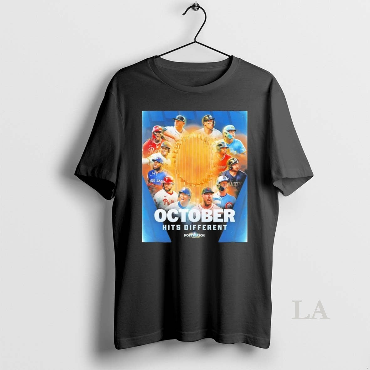 Original Mlb Postseason 2025 October Hits Different Unisex T-shirt, Sweatshirt, Hoodie, Long Sleeve Tee - T-Shirt, Sweatshirt, Hoodie