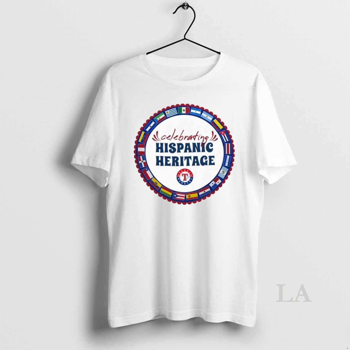 Original Mlb Texas Rangers Starter Celebrating Hispanic Heritage Unisex T-shirt, Sweatshirt, Hoodie, Long Sleeve Tee - T-Shirt, Sweatshirt, Hoodie